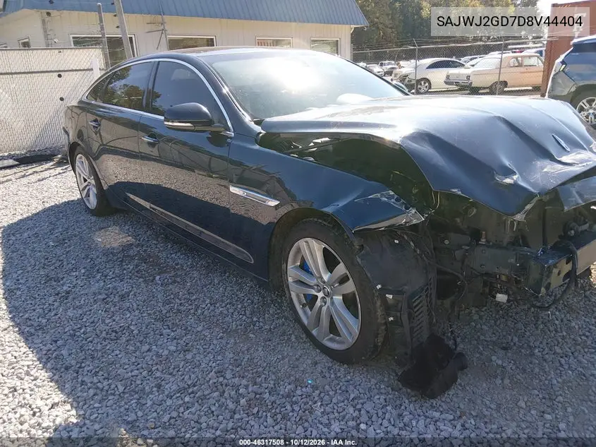 JAGUAR XJ 2013, VIN SAJWJ2GD7D8V44404