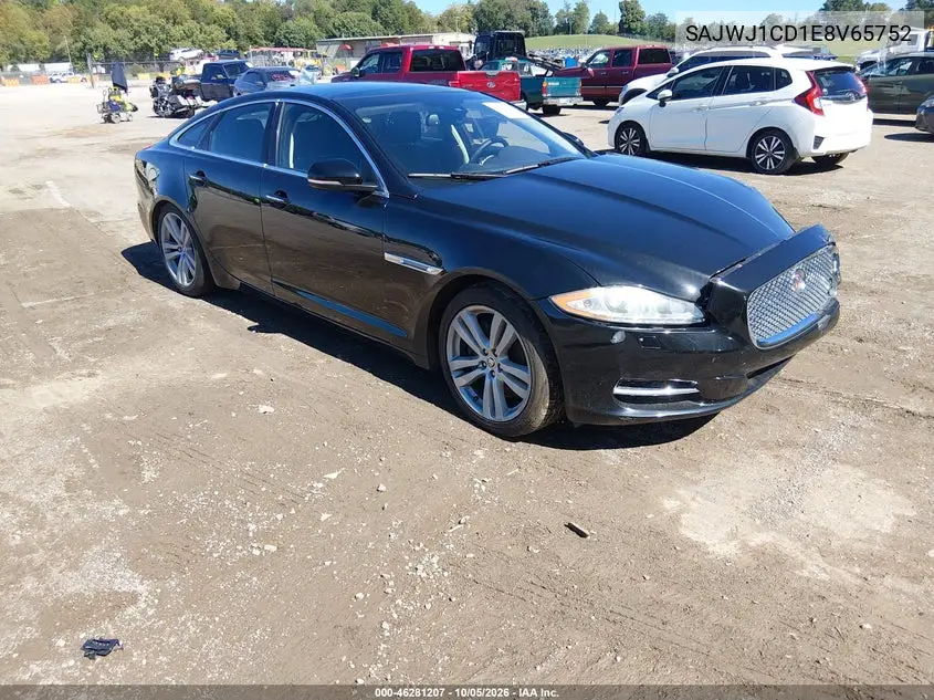 JAGUAR XJ 2014, VIN SAJWJ1CD1E8V65752
