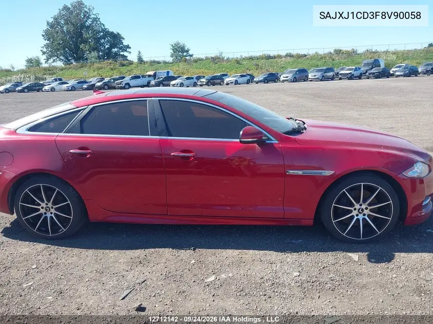 2015 JAGUAR XJ VIN SAJXJ1CD3F8V90058 — фото 12
