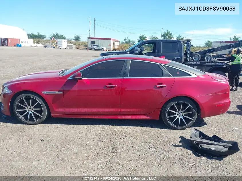 2015 JAGUAR XJ VIN SAJXJ1CD3F8V90058 — фото 13