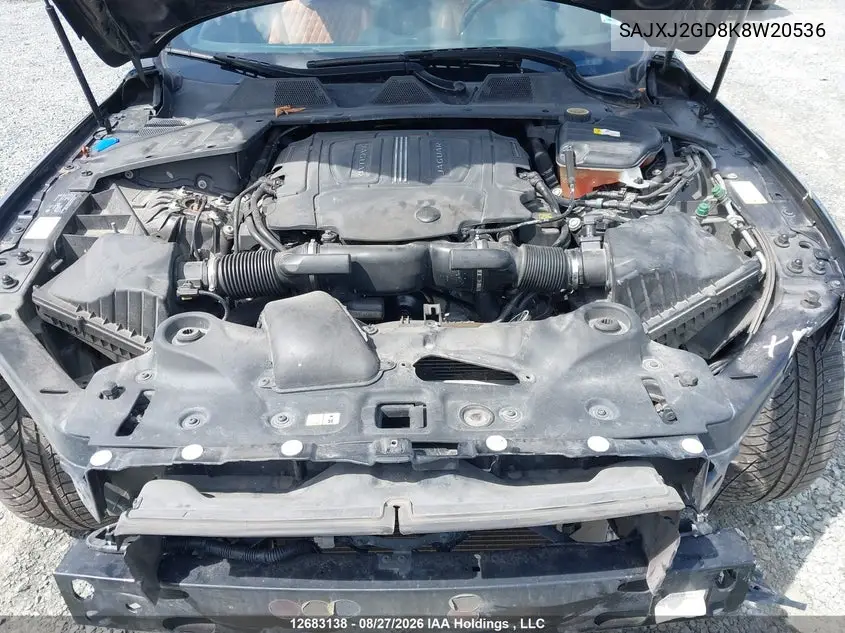 2019 JAGUAR XJ VIN SAJXJ2GD8K8W20536 — фото 10