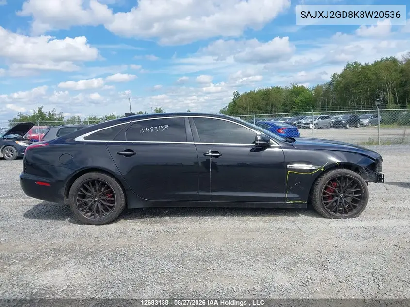 2019 JAGUAR XJ VIN SAJXJ2GD8K8W20536 — фото 14