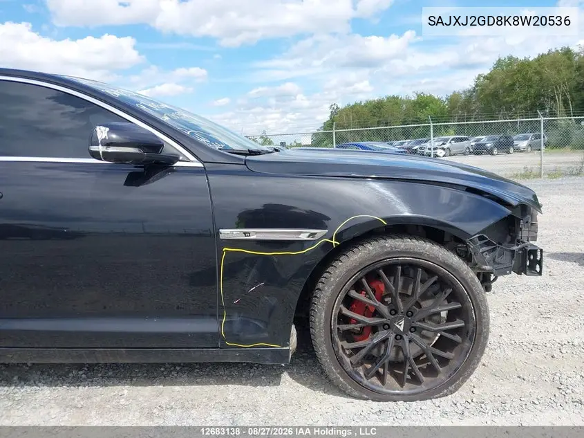 2019 JAGUAR XJ VIN SAJXJ2GD8K8W20536 — фото 22