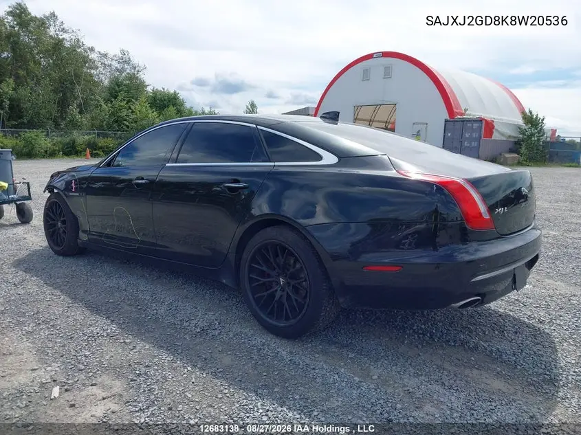 2019 JAGUAR XJ VIN SAJXJ2GD8K8W20536 — фото 3