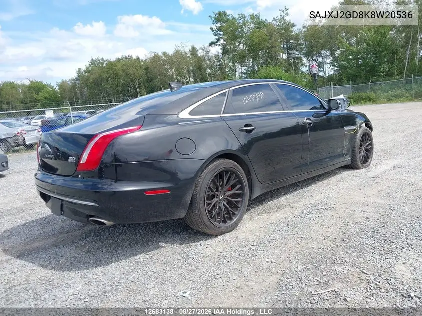 2019 JAGUAR XJ VIN SAJXJ2GD8K8W20536 — фото 4