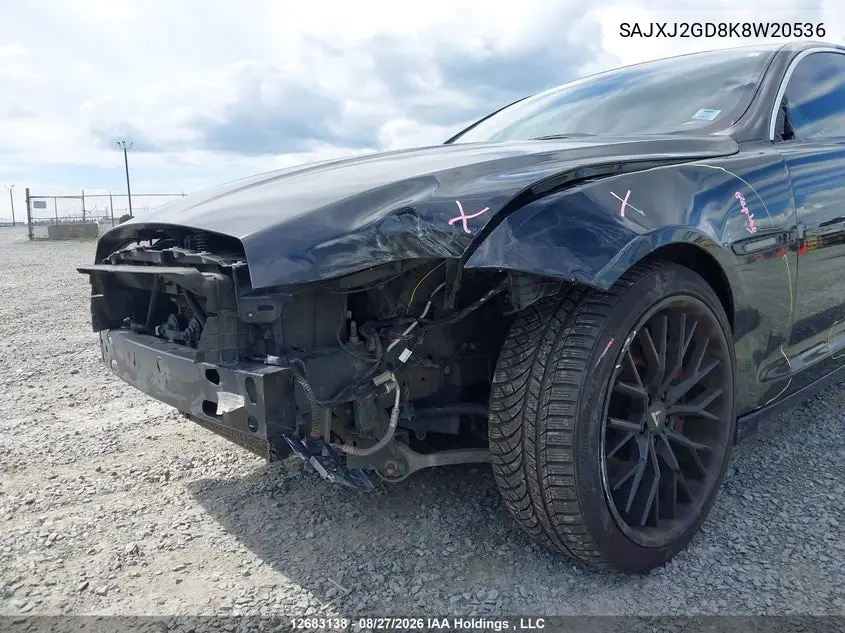 2019 JAGUAR XJ VIN SAJXJ2GD8K8W20536 — фото 6