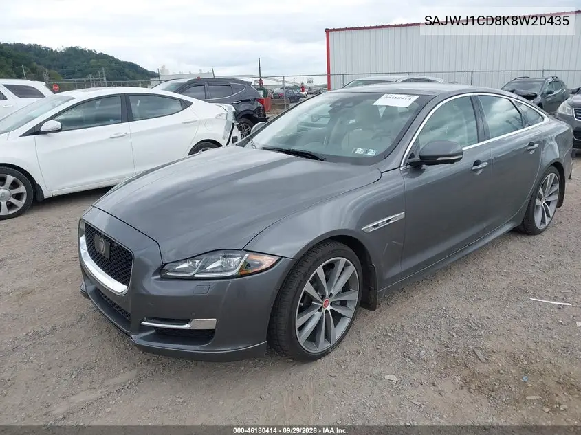 2019 JAGUAR XJ VIN SAJWJ1CD8K8W20435 — фото 2
