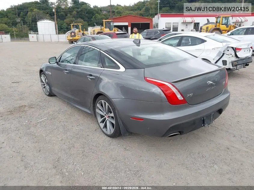 2019 JAGUAR XJ VIN SAJWJ1CD8K8W20435 — фото 3