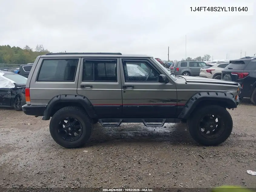 2000 JEEP CHEROKEE VIN 1J4FT48S2YL181640 — фото 13