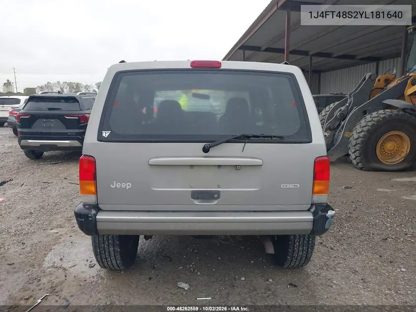 2000 JEEP CHEROKEE VIN 1J4FT48S2YL181640 — фото 16