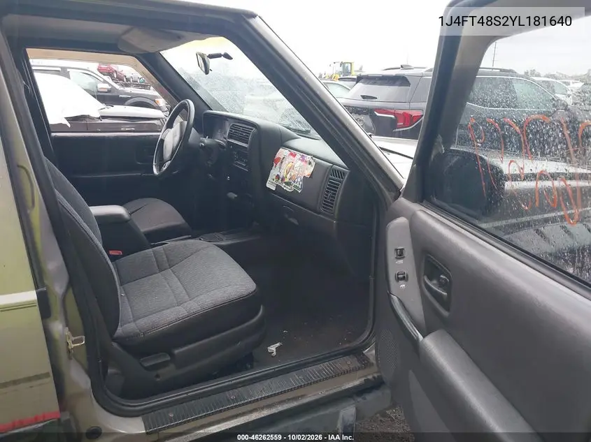 2000 JEEP CHEROKEE VIN 1J4FT48S2YL181640 — фото 5
