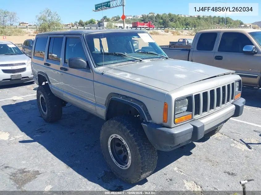 JEEP CHEROKEE 2000, VIN 1J4FF48S6YL262034