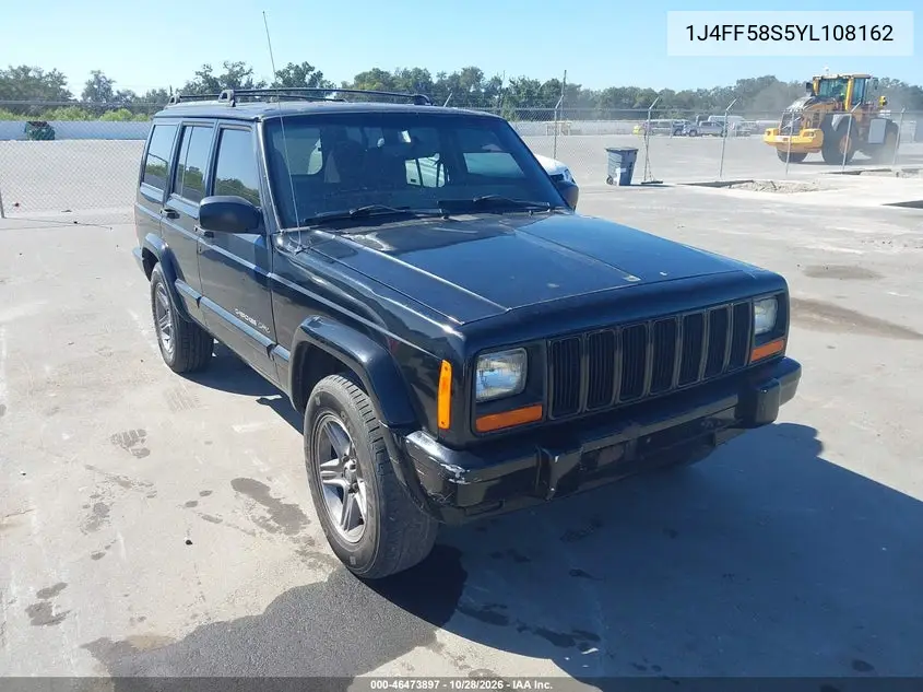 JEEP CHEROKEE 2000, VIN 1J4FF58S5YL108162