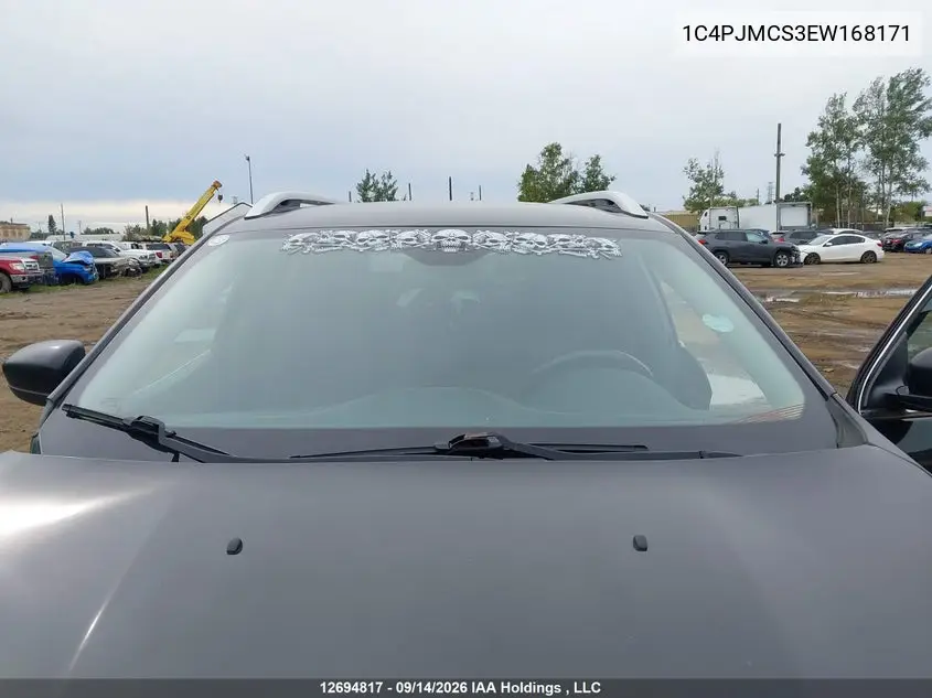 2014 JEEP CHEROKEE VIN 1C4PJMCS3EW168171 — фото 18