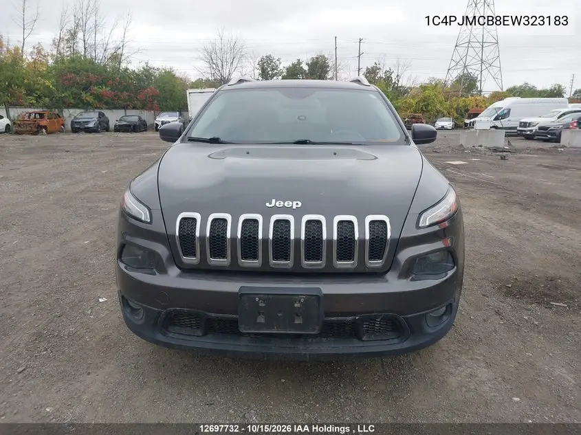 2014 JEEP CHEROKEE VIN 1C4PJMCB8EW323183 — фото 12