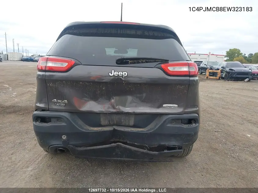 2014 JEEP CHEROKEE VIN 1C4PJMCB8EW323183 — фото 6