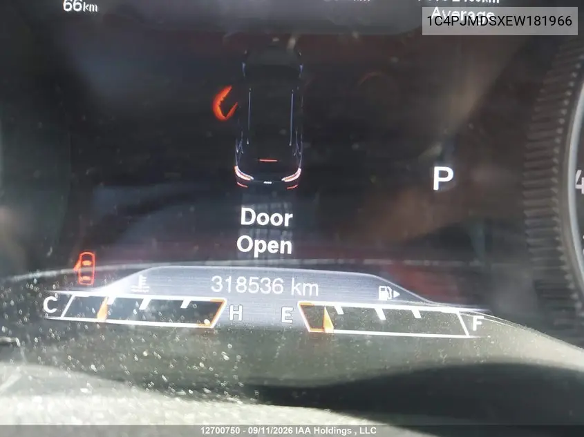 2014 JEEP CHEROKEE VIN 1C4PJMDSXEW181966 — фото 15