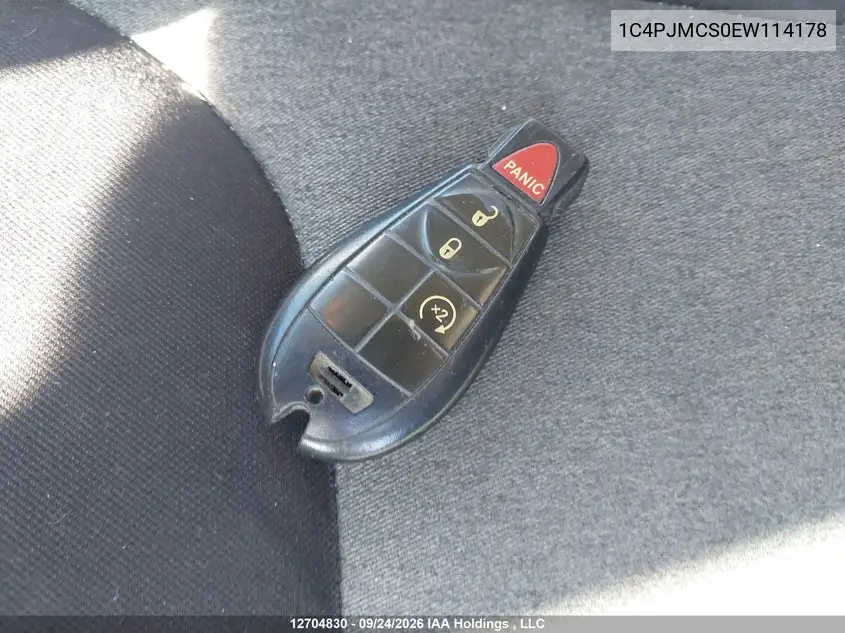 2014 JEEP CHEROKEE VIN 1C4PJMCS0EW114178 — фото 11
