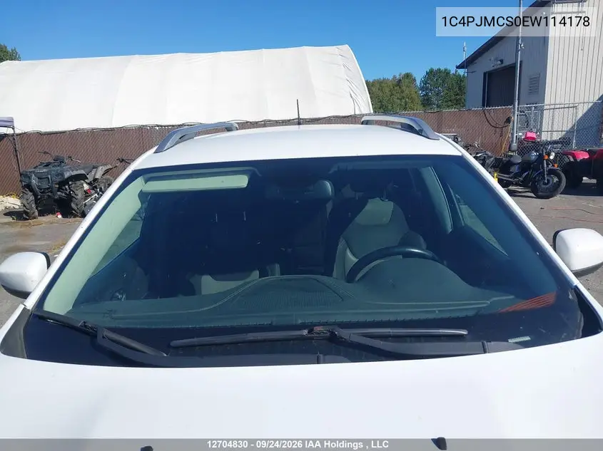 2014 JEEP CHEROKEE VIN 1C4PJMCS0EW114178 — фото 17
