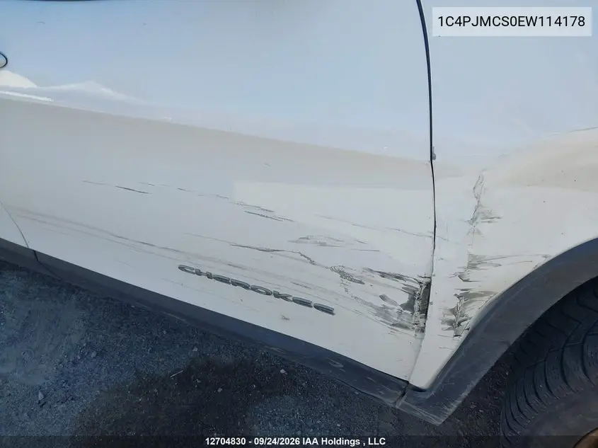 2014 JEEP CHEROKEE VIN 1C4PJMCS0EW114178 — фото 21