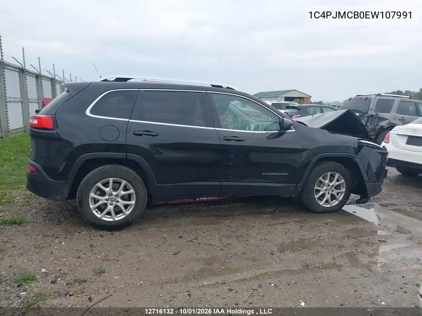 2014 JEEP CHEROKEE VIN 1C4PJMCB0EW107991 — фото 13