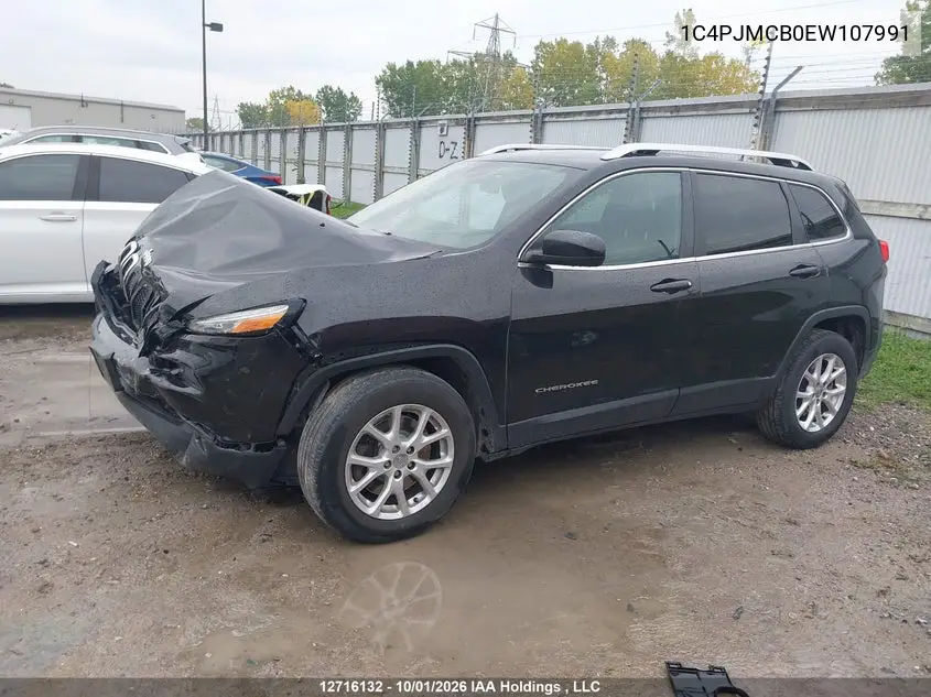 2014 JEEP CHEROKEE VIN 1C4PJMCB0EW107991 — фото 14