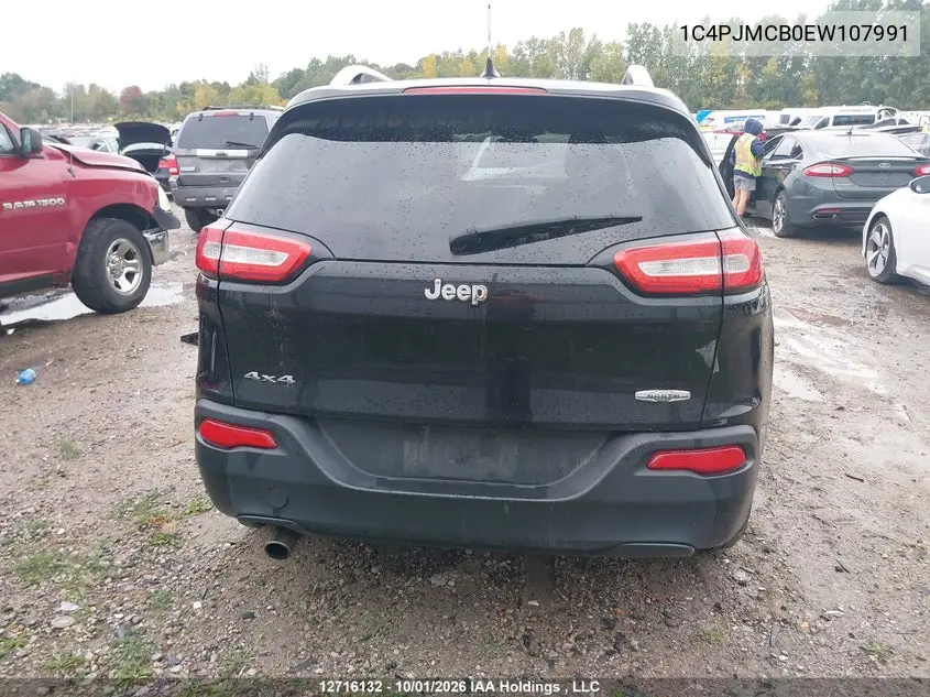 2014 JEEP CHEROKEE VIN 1C4PJMCB0EW107991 — фото 16