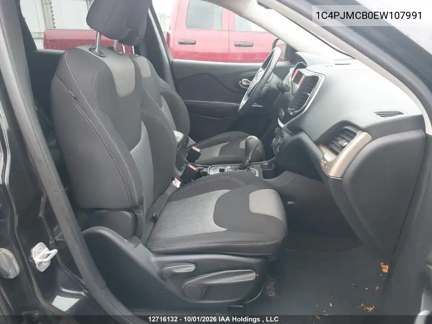 2014 JEEP CHEROKEE VIN 1C4PJMCB0EW107991 — фото 5