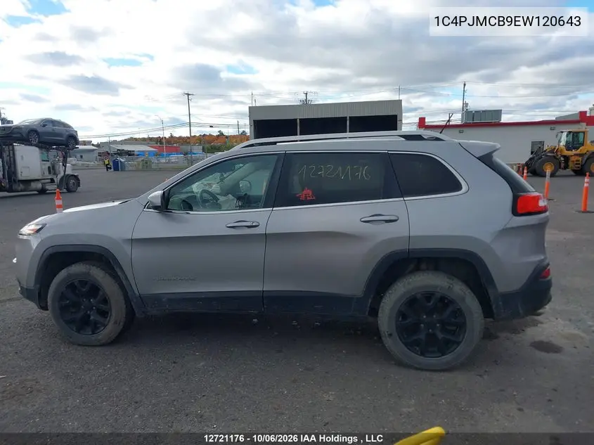 2014 JEEP CHEROKEE VIN 1C4PJMCB9EW120643 — фото 14