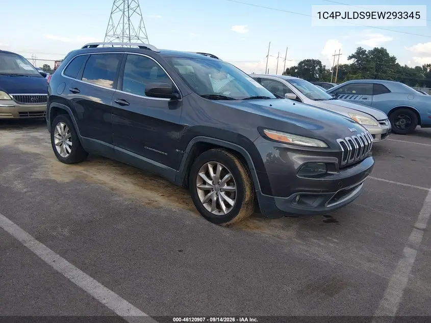 JEEP CHEROKEE 2014, VIN 1C4PJLDS9EW293345