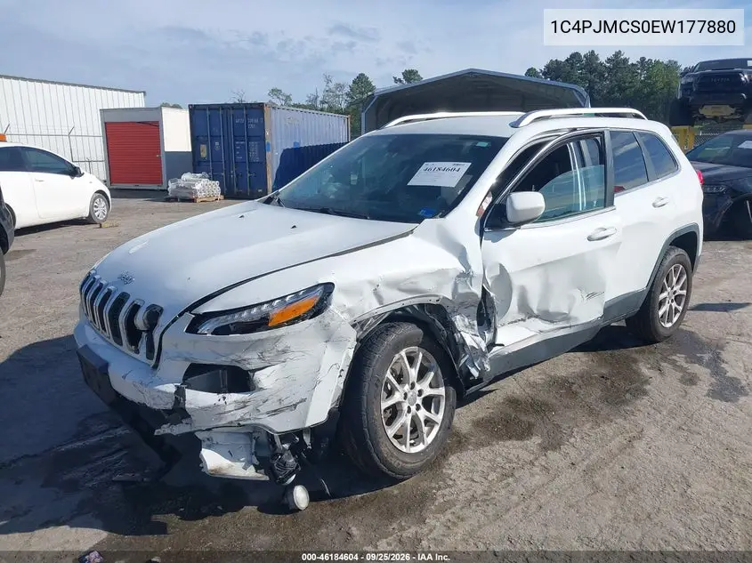 2014 JEEP CHEROKEE VIN 1C4PJMCS0EW177880 — фото 2