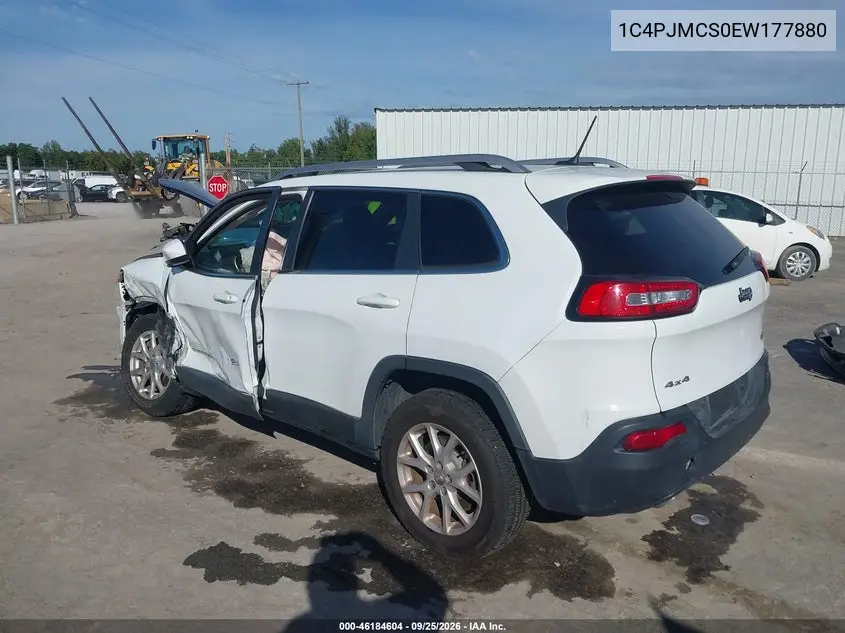 2014 JEEP CHEROKEE VIN 1C4PJMCS0EW177880 — фото 3