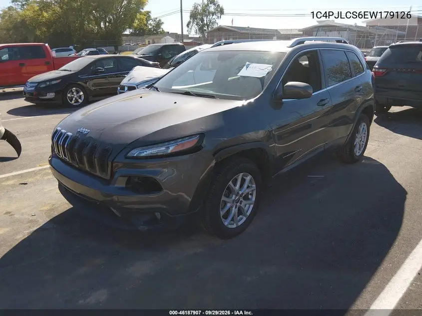 2014 JEEP CHEROKEE VIN 1C4PJLCS6EW179126 — фото 2