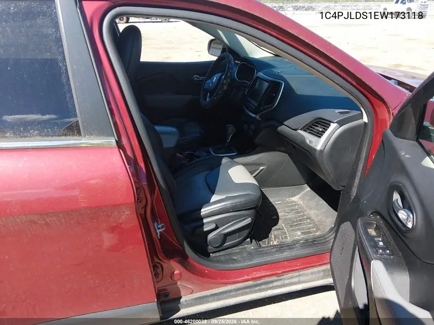 2014 JEEP CHEROKEE VIN 1C4PJLDS1EW173118 — фото 5