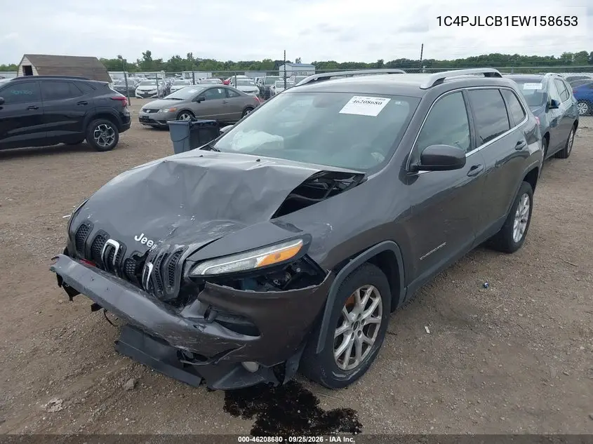 2014 JEEP CHEROKEE VIN 1C4PJLCB1EW158653 — фото 2