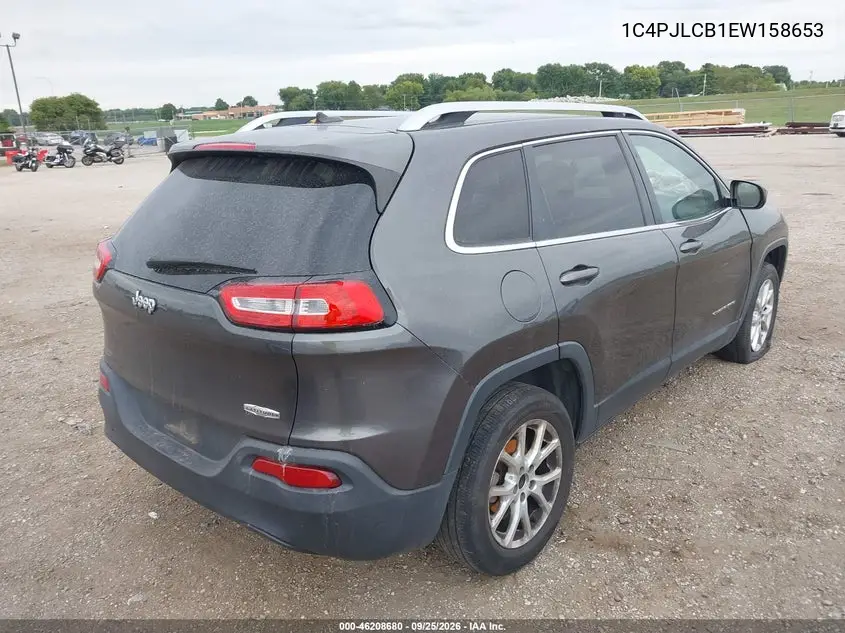 2014 JEEP CHEROKEE VIN 1C4PJLCB1EW158653 — фото 4
