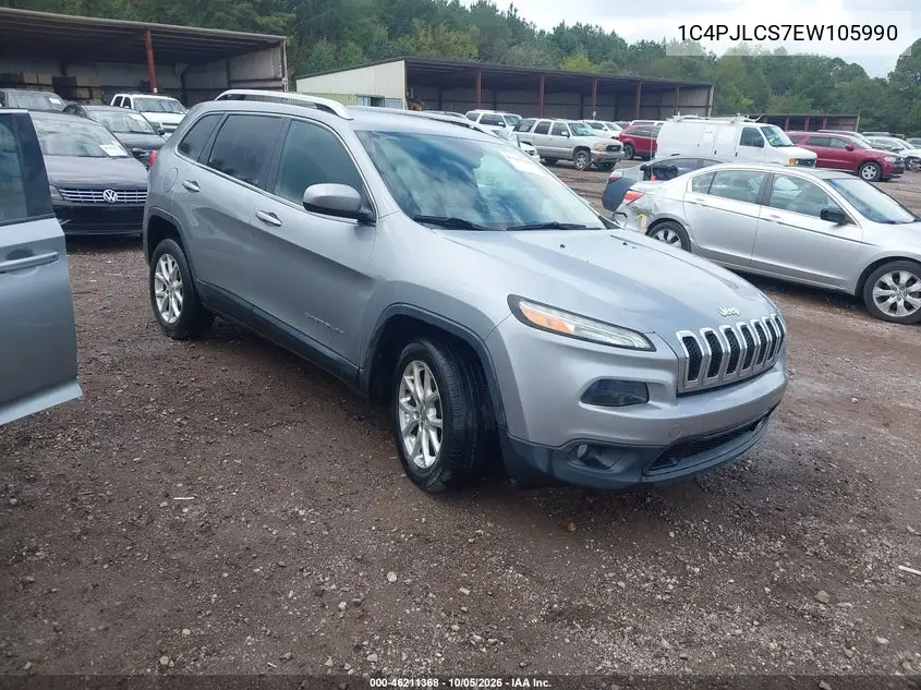 JEEP CHEROKEE 2014, VIN 1C4PJLCS7EW105990