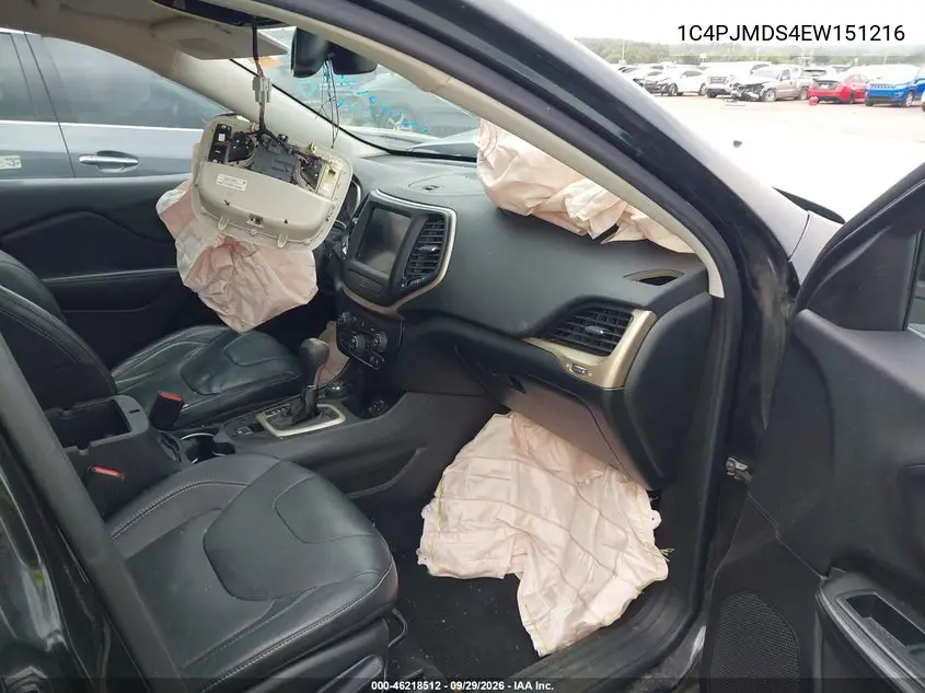 2014 JEEP CHEROKEE VIN 1C4PJMDS4EW151216 — фото 5