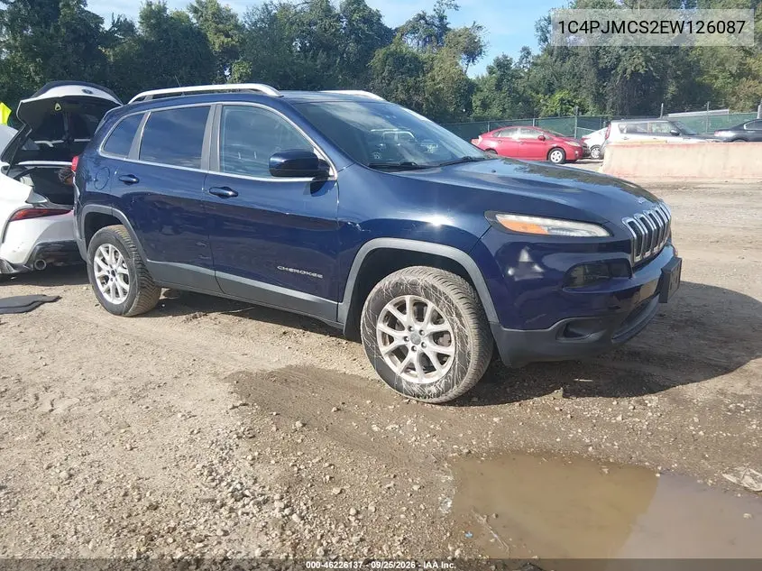 JEEP CHEROKEE 2014, VIN 1C4PJMCS2EW126087