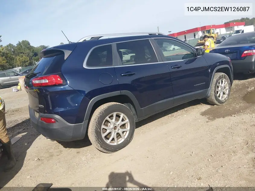 2014 JEEP CHEROKEE VIN 1C4PJMCS2EW126087 — фото 4
