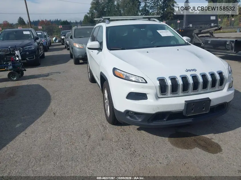 JEEP CHEROKEE 2014, VIN 1C4PJLCB0EW158532