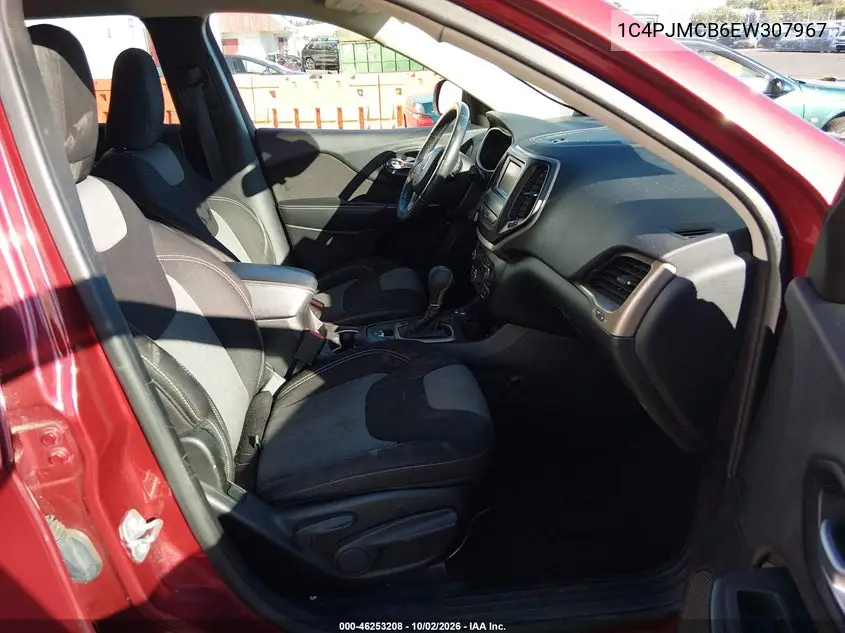 2014 JEEP CHEROKEE VIN 1C4PJMCB6EW307967 — фото 5