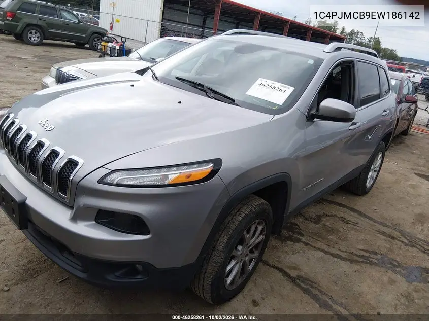 2014 JEEP CHEROKEE VIN 1C4PJMCB9EW186142 — фото 2