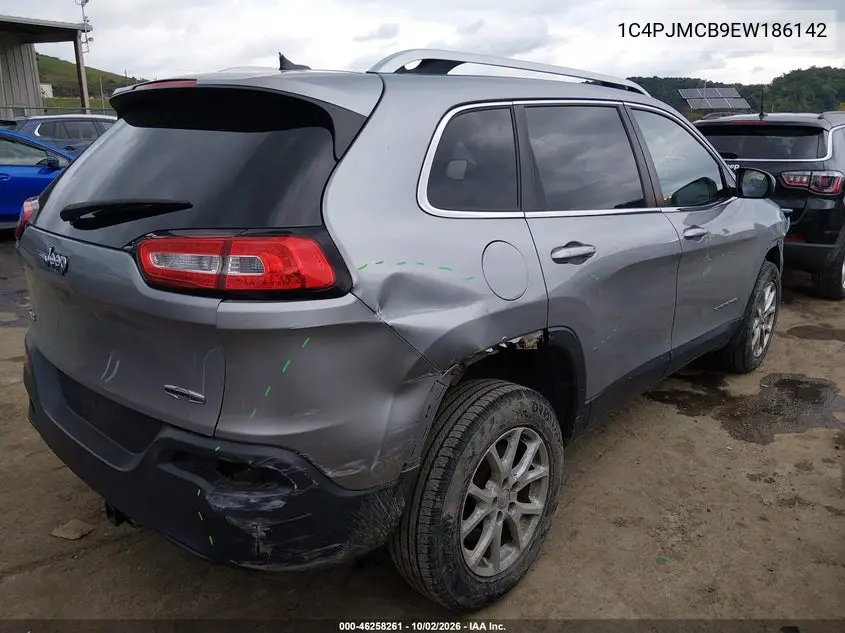 2014 JEEP CHEROKEE VIN 1C4PJMCB9EW186142 — фото 4