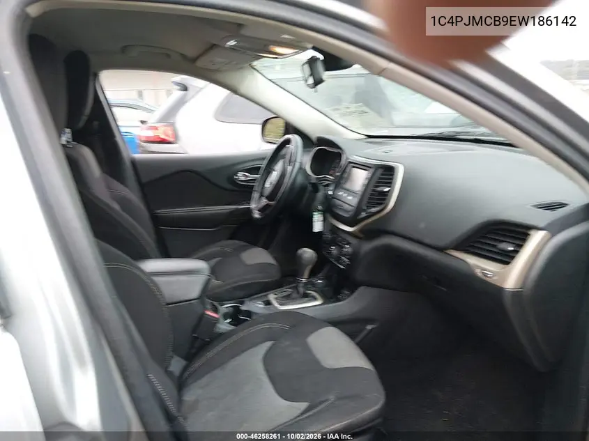 2014 JEEP CHEROKEE VIN 1C4PJMCB9EW186142 — фото 5