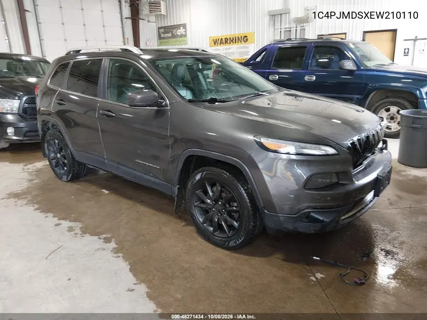 JEEP CHEROKEE 2014, VIN 1C4PJMDSXEW210110