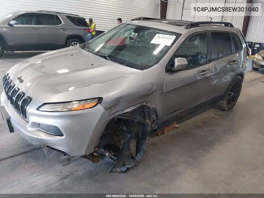 2014 JEEP CHEROKEE VIN 1C4PJMCS8EW301040 — фото 2