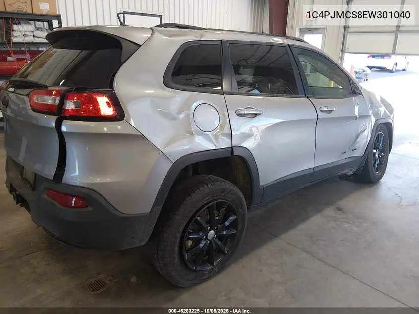 2014 JEEP CHEROKEE VIN 1C4PJMCS8EW301040 — фото 4
