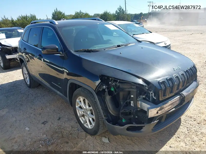 JEEP CHEROKEE 2014, VIN 1C4PJLCS4EW287972