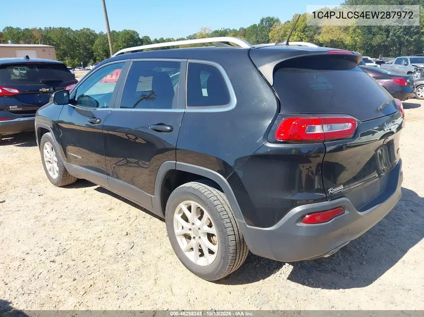2014 JEEP CHEROKEE VIN 1C4PJLCS4EW287972 — фото 3